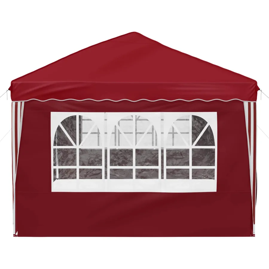 Tente de fête pop-up 575 x 288 x 245 cm Bordeaux - 7