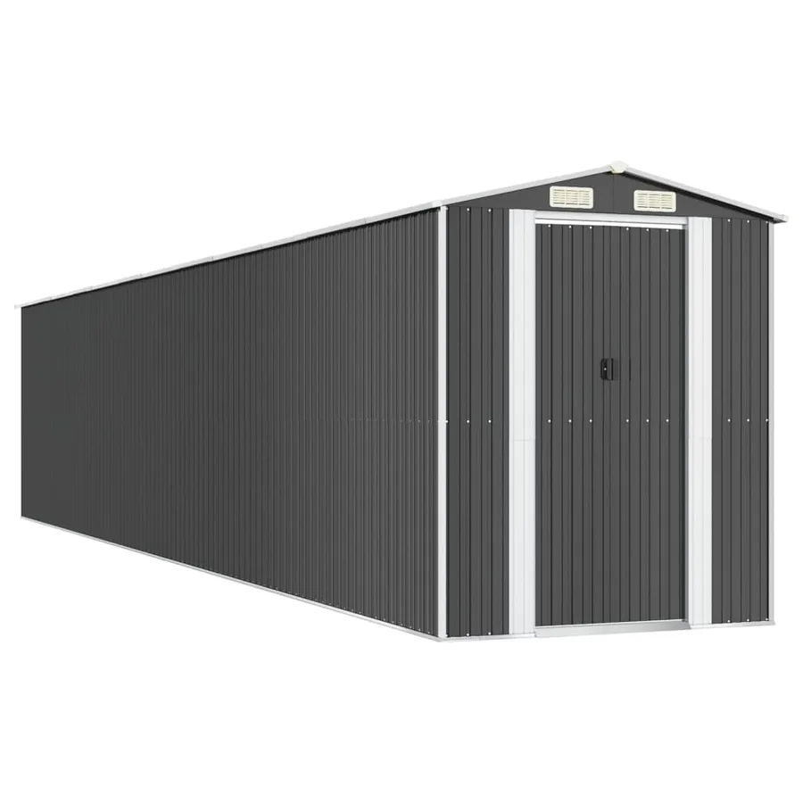 Abri de jardin Anthracite 192x1021x223 cm Métal galvanisé - 2