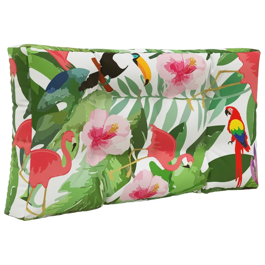 Coussin de canapé d'extérieur 3 pcs coloré Polyester - 5