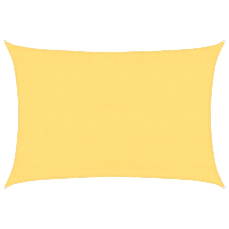 Voile d'ombrage 160 g/m² Beige 3,5x5 m PEHD - 2