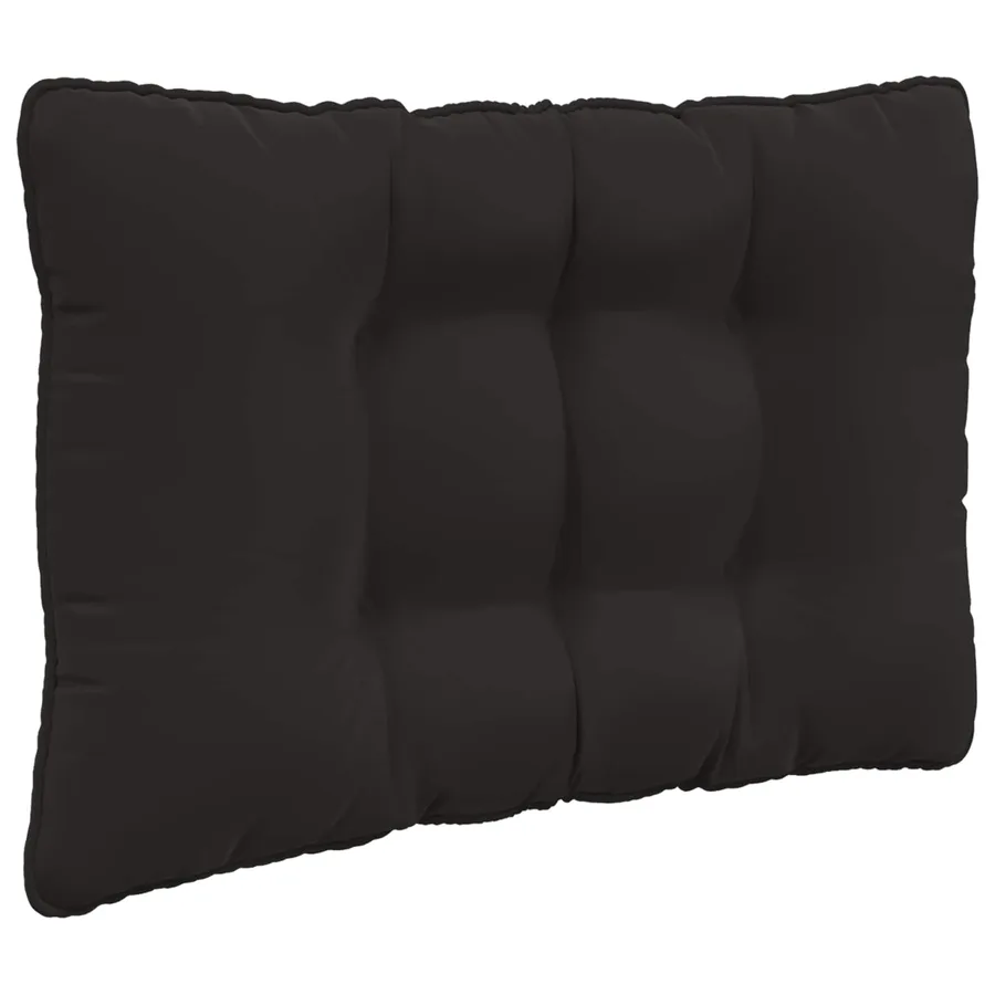 Coussin de canapé d'extérieur Polyester Noir 80 x 43 x 10 cm - 5