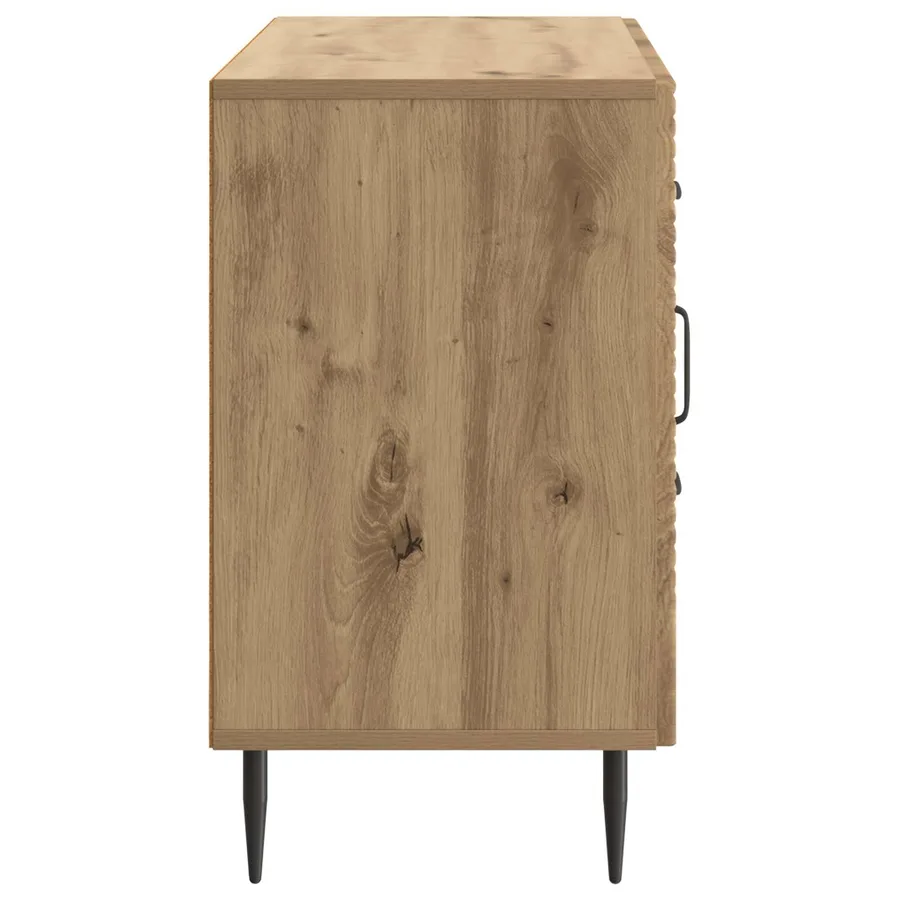 Buffet Chêne artisanal 89 x 34,5 x 60 cm Bois d'ingénierie - 7