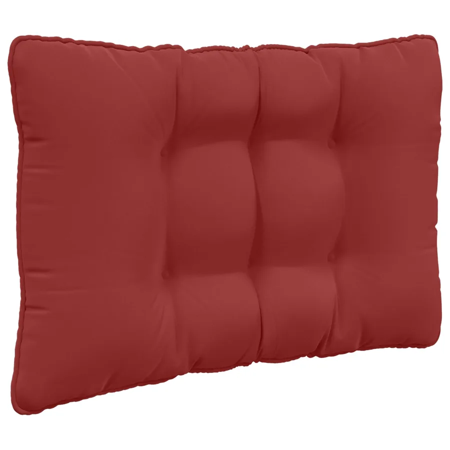 Coussin de canapé d'extérieur Polyester Bordeaux - 5