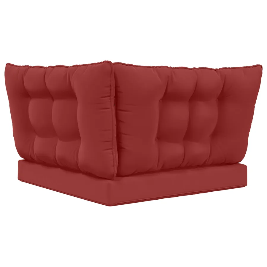 Coussin de canapé d'extérieur Polyester Bordeaux - 7