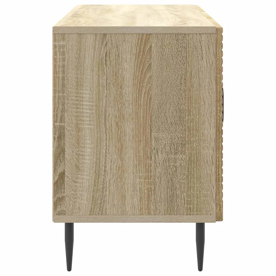 Meuble TV Chêne Sonoma 99 x 34,5 x 50 cm Bois d'ingénierie - 7