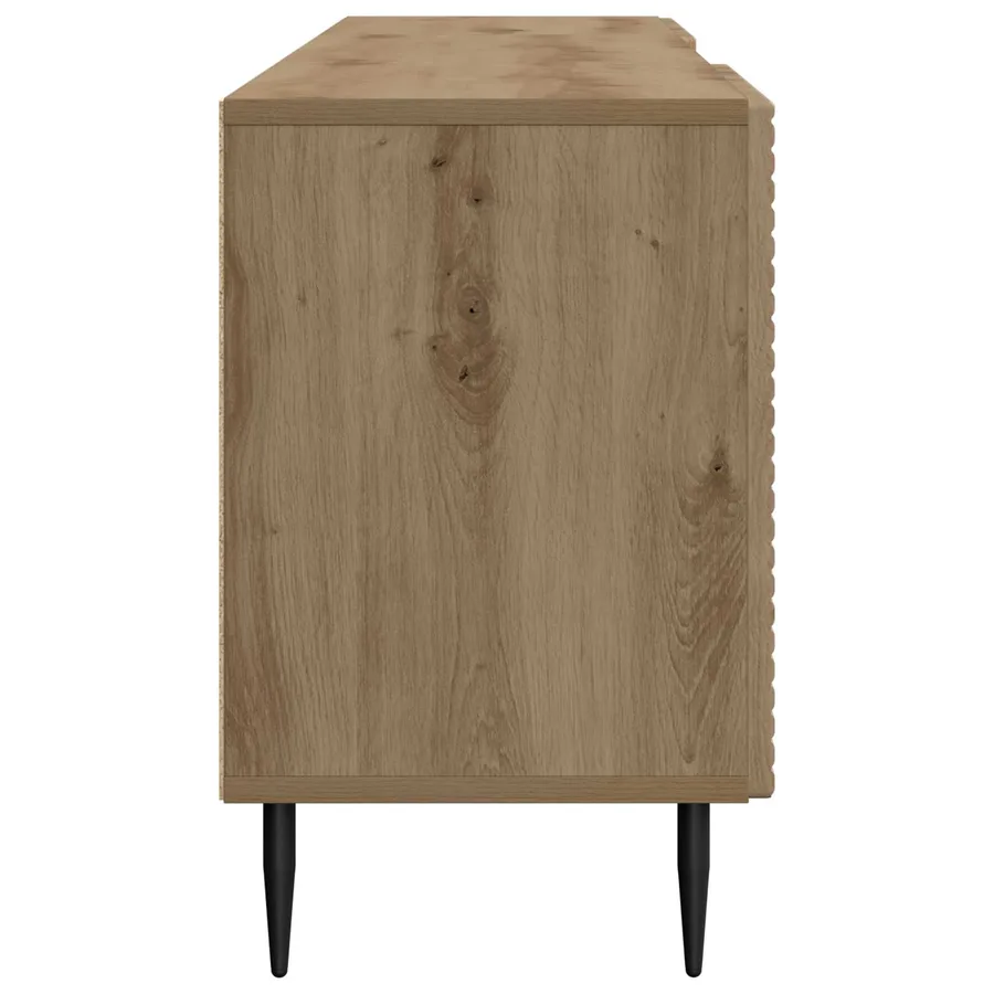 Meuble TV 150 x 31 x 50 cm Chêne artisanal Bois d'ingénierie - 7