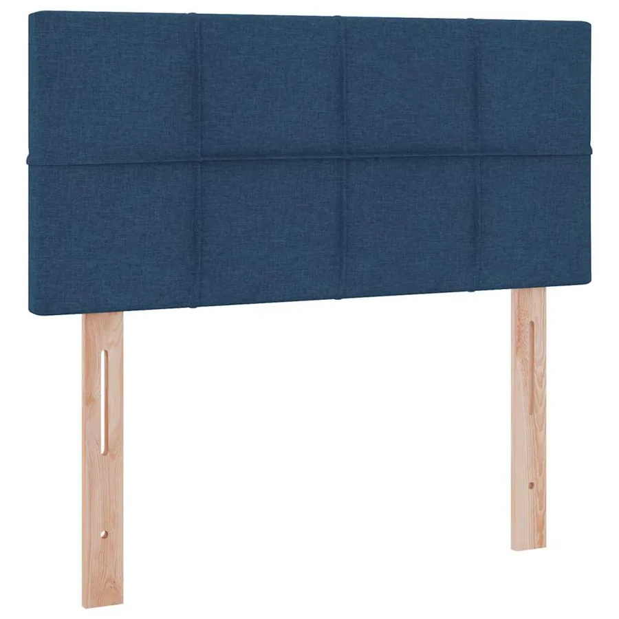 Lit avec rangement et matelas avec matelas Bleu 90 x 200 cm - 9