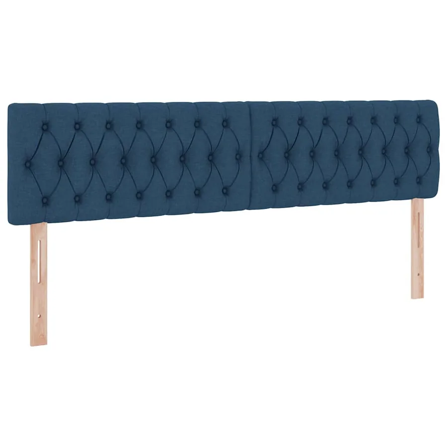 Lit de Rangement Bleu 180 x 200 cm Cuir synthétique - 9