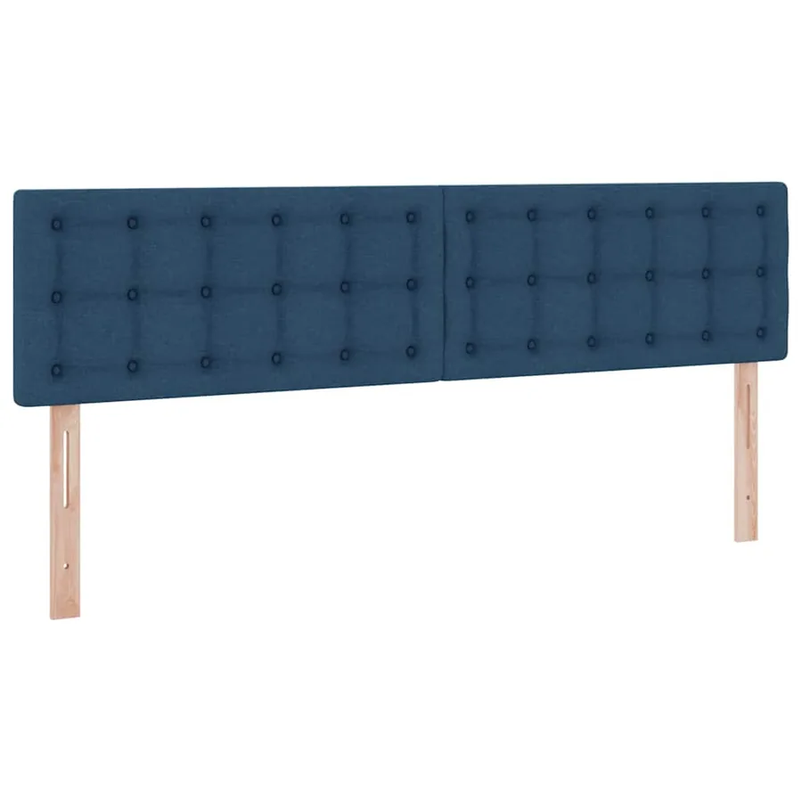 Lit de Rangement Bleu 180 x 200 cm Cuir synthétique - 9