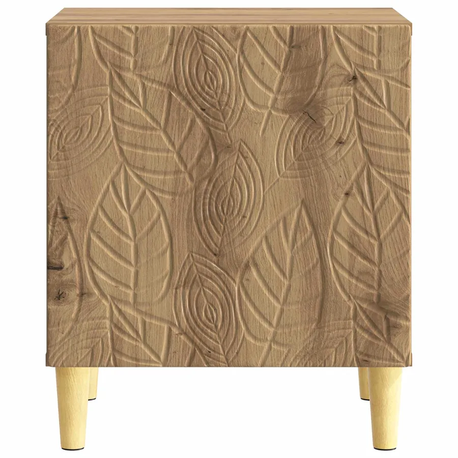 Table de chevet 2 pc Chêne artisanal 43 x 34,5 x 50 cm - 6