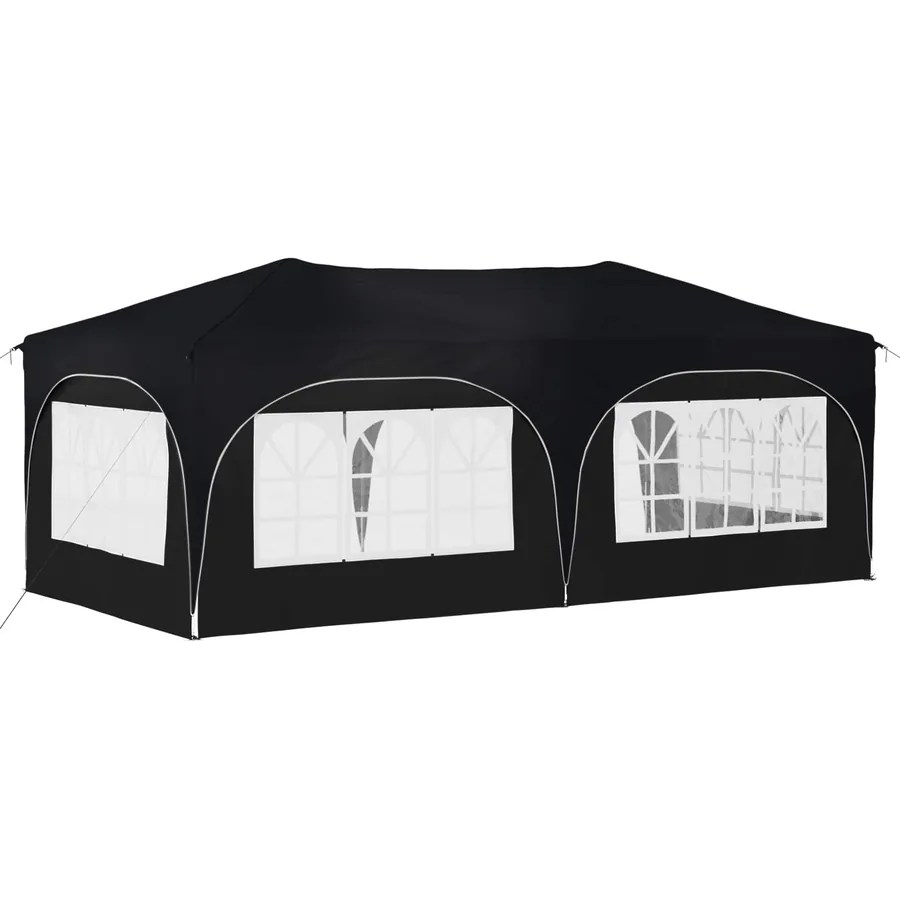 Tente de fête pop-up 575 x 288 x 245 cm Anthracite Tissu Oxford - 7