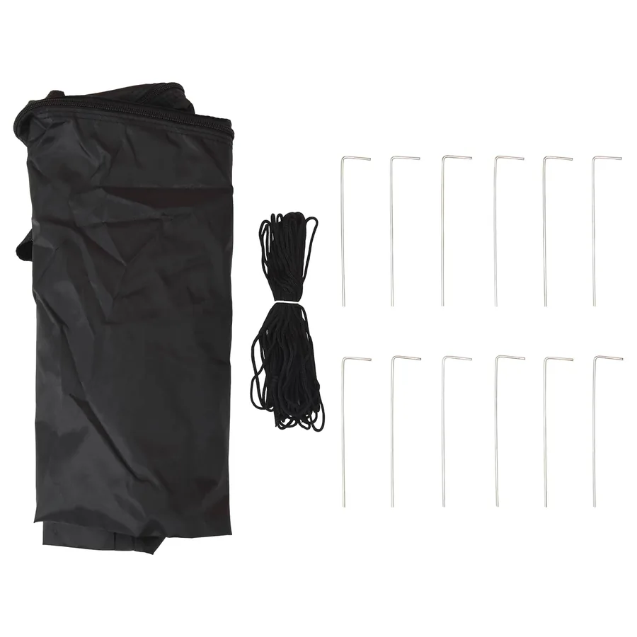 Tente de fête pop-up 575 x 288 x 245 cm Anthracite Tissu Oxford - 9