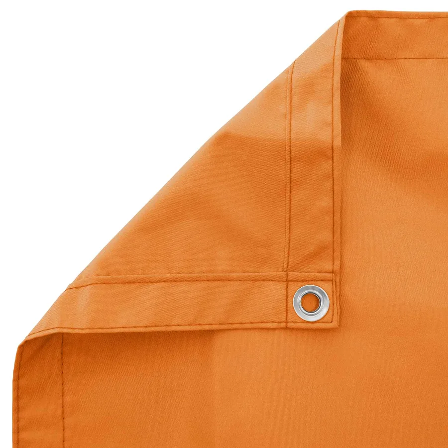 Écran de balcon Orange 100 x 400 cm Tissu Oxford - 4