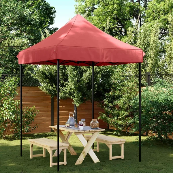 Tente de fête Bordeaux 200 x 200 x 306 cm Tissu Oxford