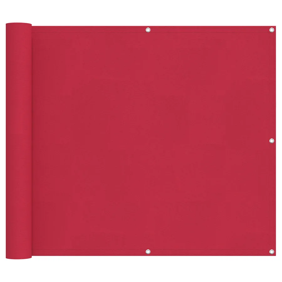 Écran de balcon Bordeaux 100 x 300 cm Tissu Oxford - 2
