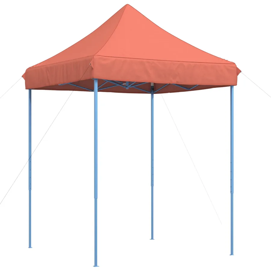 Tente de fête Terre cuite 200 x 200 x 306 cm Tissu Oxford - 2
