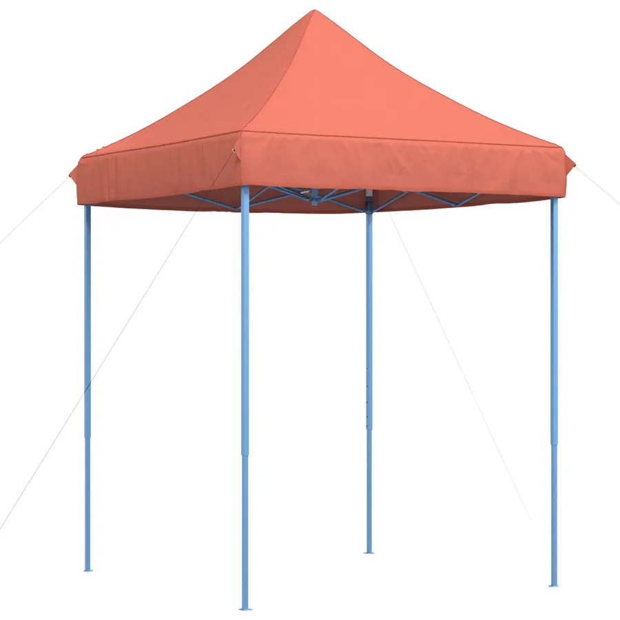 Tente de fête Terre cuite 200 x 200 x 306 cm Tissu Oxford - 6