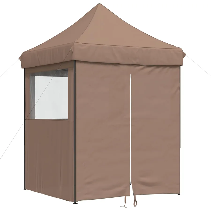 Tente de fête Marron 200 x 200 x 306 cm Tissu Oxford - 2