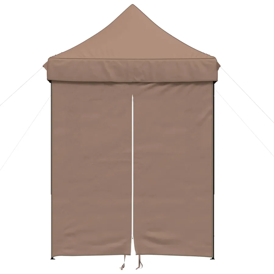 Tente de fête Marron 200 x 200 x 306 cm Tissu Oxford - 4