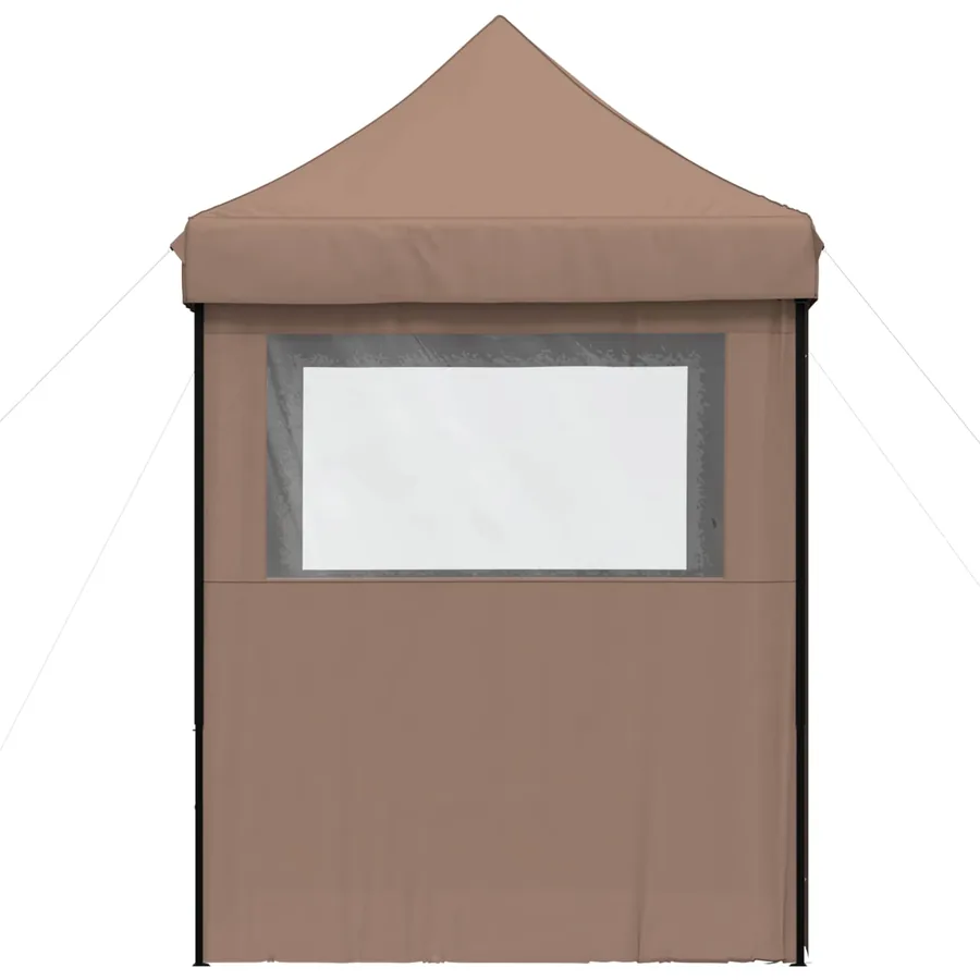 Tente de fête Marron 200 x 200 x 306 cm Tissu Oxford - 6