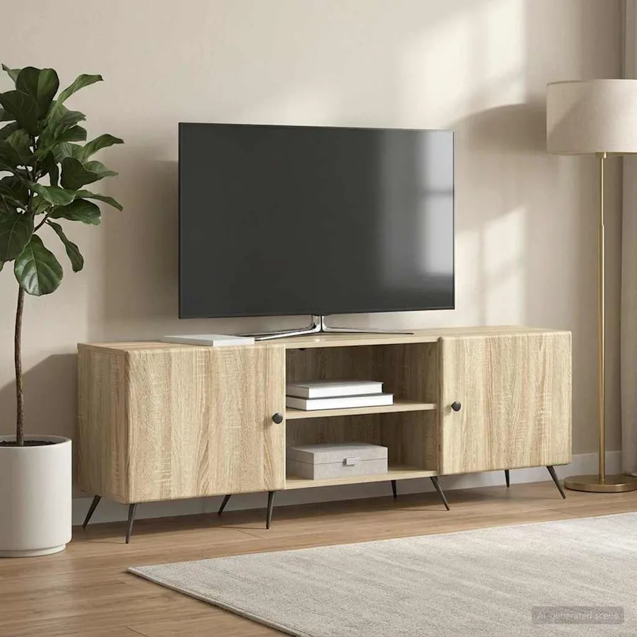 Meuble TV Chêne Sonoma 150 x 31 x 50 cm Bois d'ingénierie