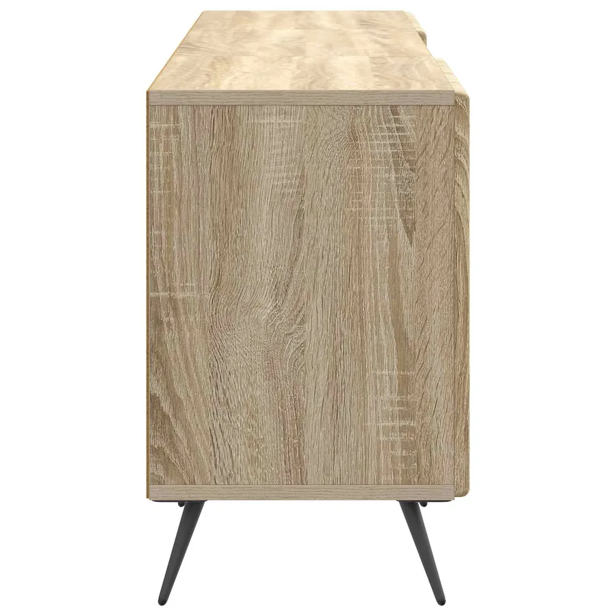 Meuble TV Chêne Sonoma 150 x 31 x 50 cm Bois d'ingénierie - 7