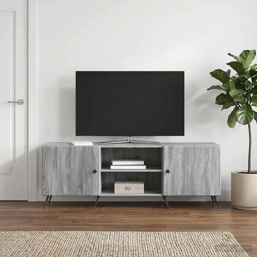 Meuble TV 150 x 31 x 50 cm Sonoma gris Bois d'ingénierie