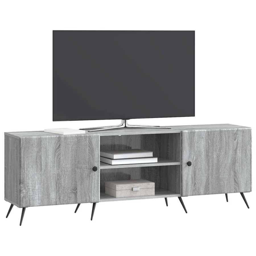 Meuble TV 150 x 31 x 50 cm Sonoma gris Bois d'ingénierie - 3
