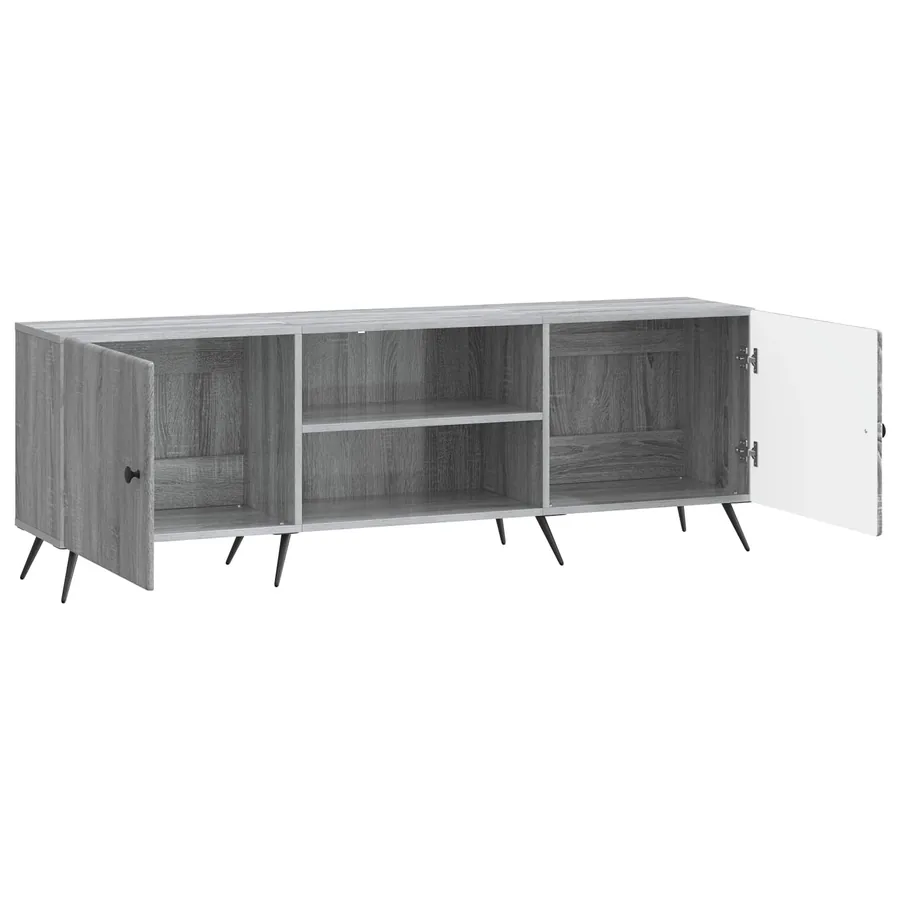 Meuble TV 150 x 31 x 50 cm Sonoma gris Bois d'ingénierie - 5