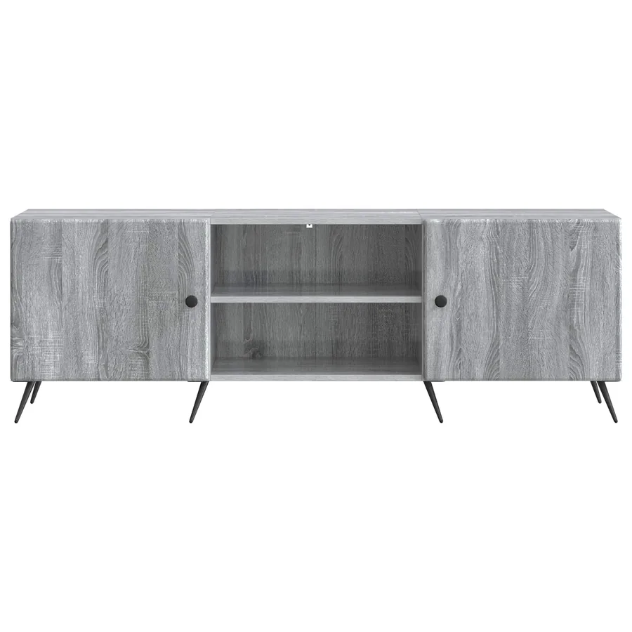 Meuble TV 150 x 31 x 50 cm Sonoma gris Bois d'ingénierie - 6
