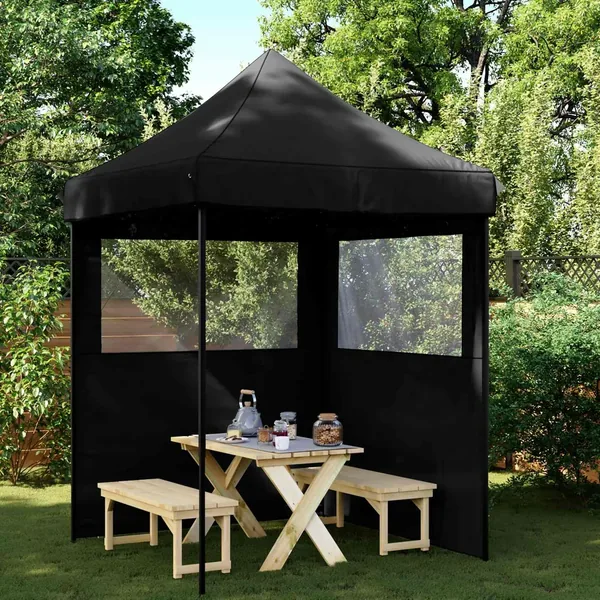 Tente de fête Noir 200 x 200 x 306 cm Tissu Oxford