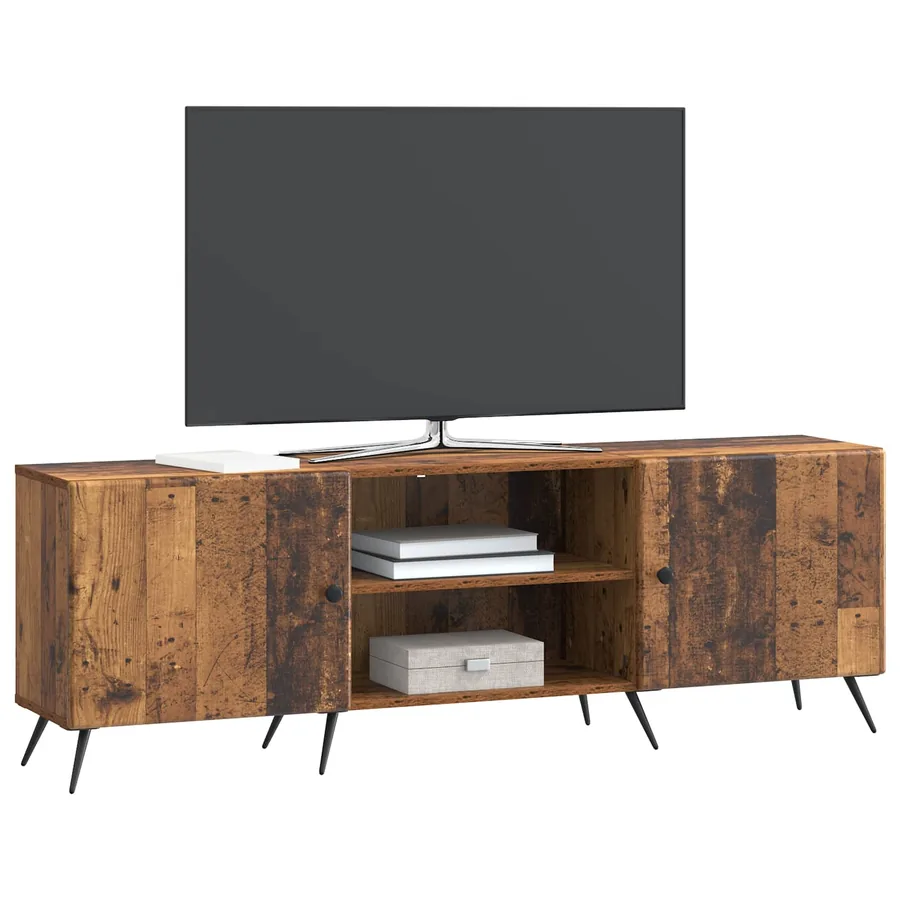 Meuble TV Bois ancien 150 x 31 x 50 cm Bois d'ingénierie - 3