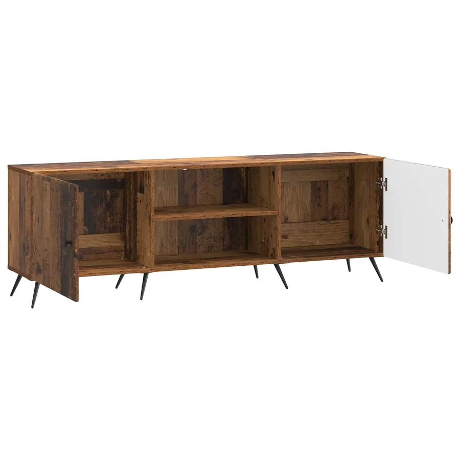 Meuble TV Bois ancien 150 x 31 x 50 cm Bois d'ingénierie - 5