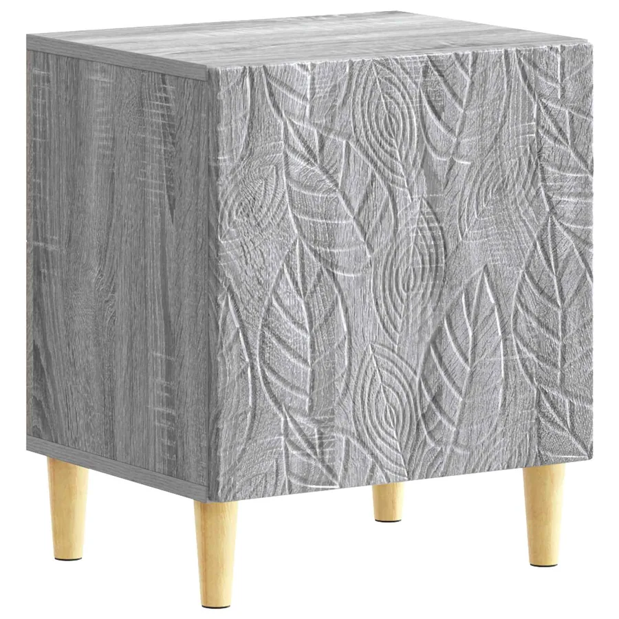Table de chevet 2 pcs Sonoma gris 43 x 34,5 x 50 cm - 4