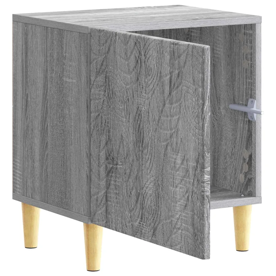 Table de chevet 2 pcs Sonoma gris 43 x 34,5 x 50 cm - 5