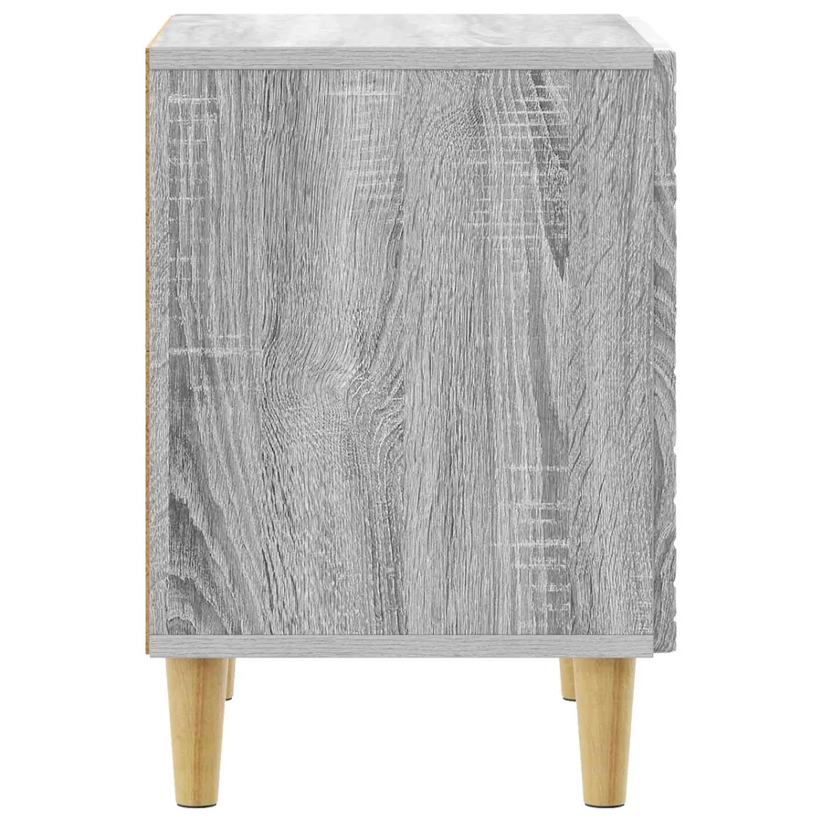Table de chevet 2 pcs Sonoma gris 43 x 34,5 x 50 cm - 7