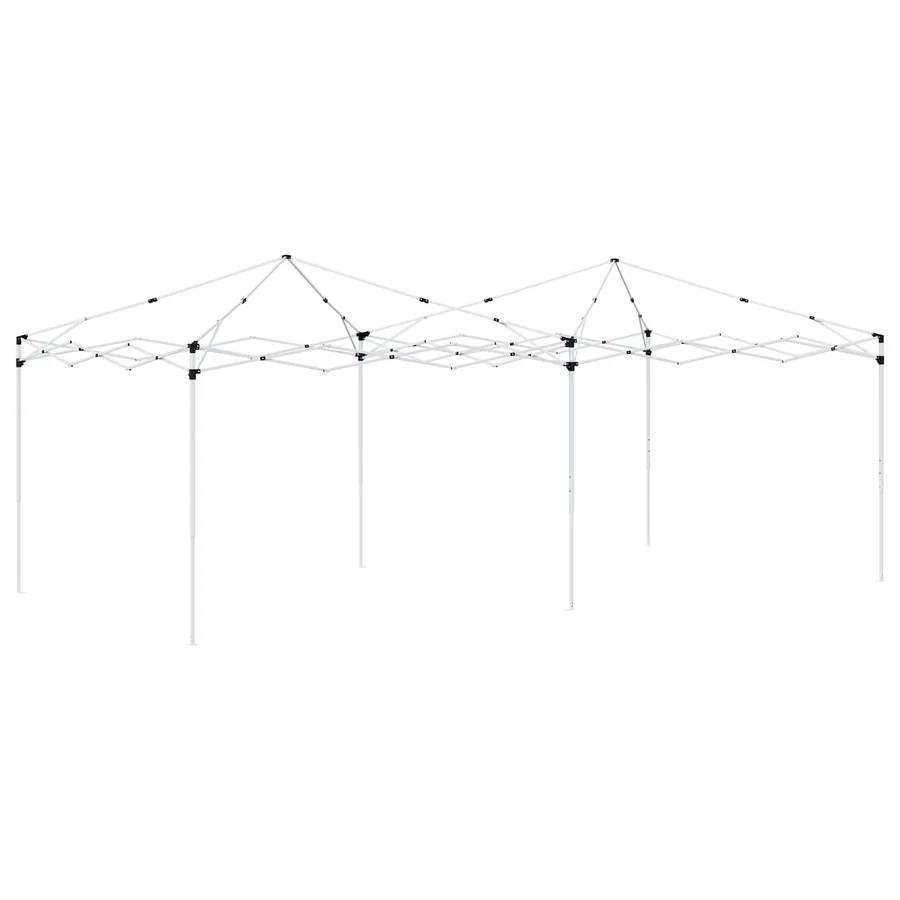 Tente de fête pop-up 575 x 288 x 245 cm Noir Tissu Oxford - 4