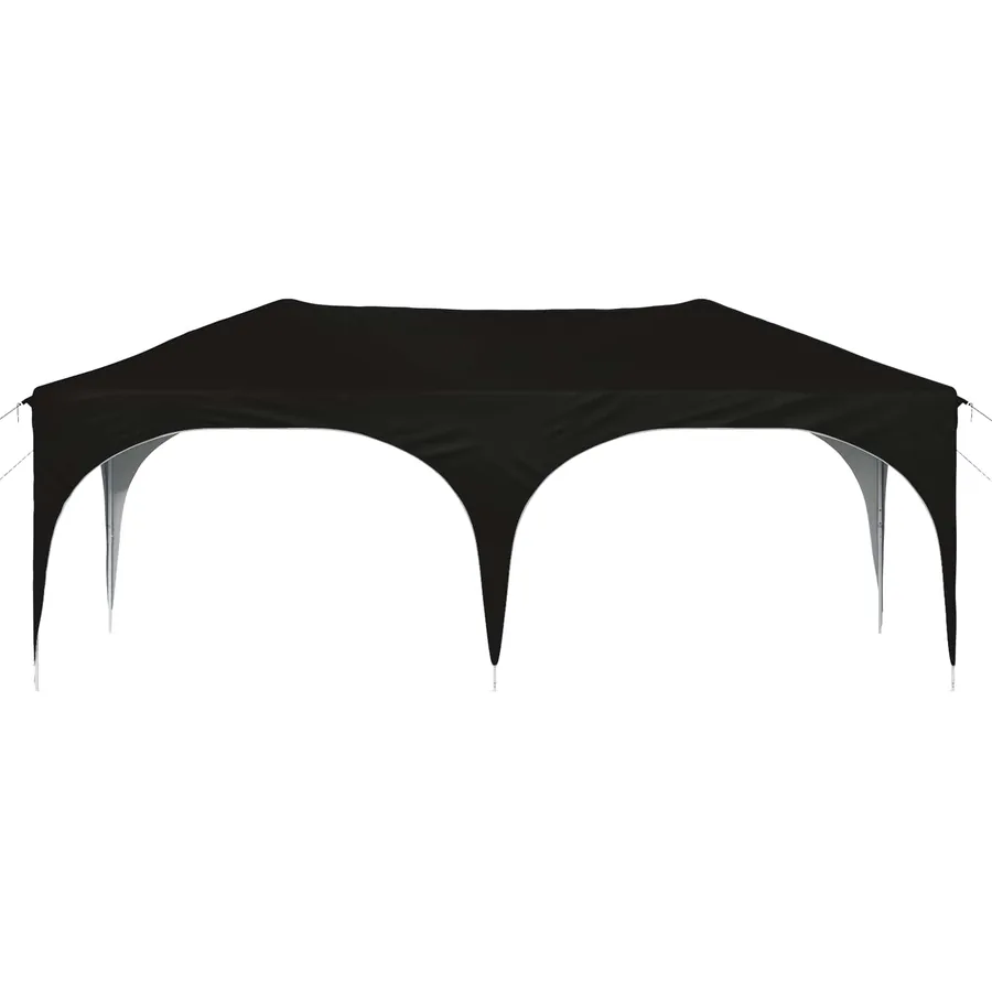 Tente de fête pop-up 575 x 288 x 245 cm Noir Tissu Oxford - 5