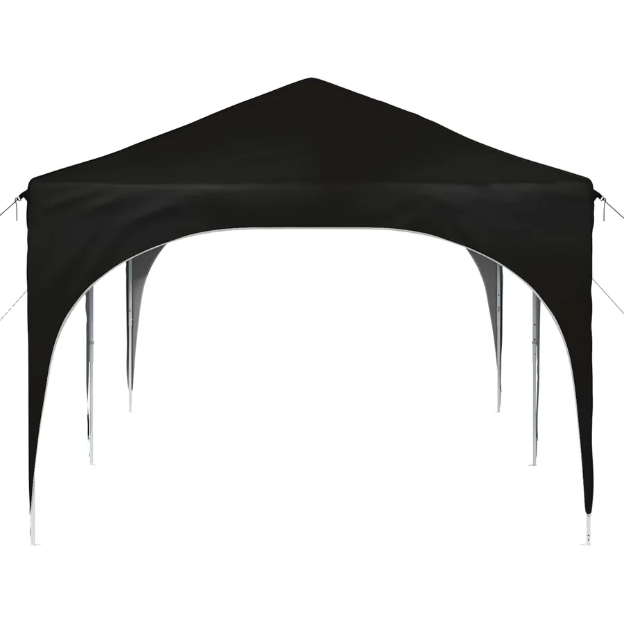 Tente de fête pop-up 575 x 288 x 245 cm Noir Tissu Oxford - 6