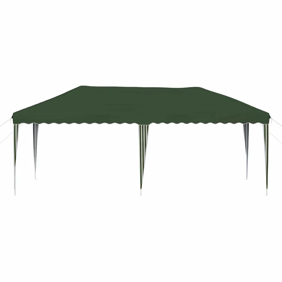 Tente de fête pop-up 575 x 290 x 245 cm Vert - 5