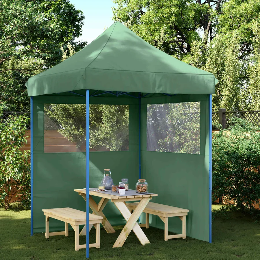 Tente de fête Vert 200 x 200 x 306 cm Tissu Oxford
