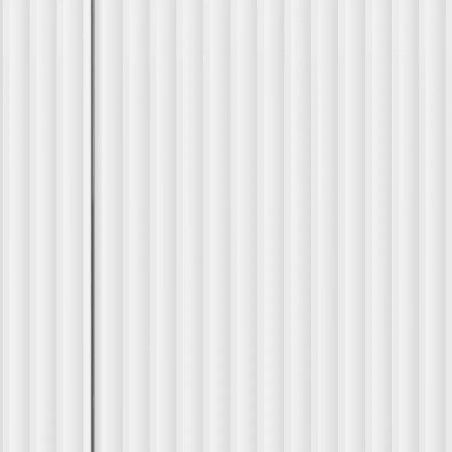 Meuble TV Blanc brillant 99 x 34,5 x 50 cm Bois d'ingénierie - 8