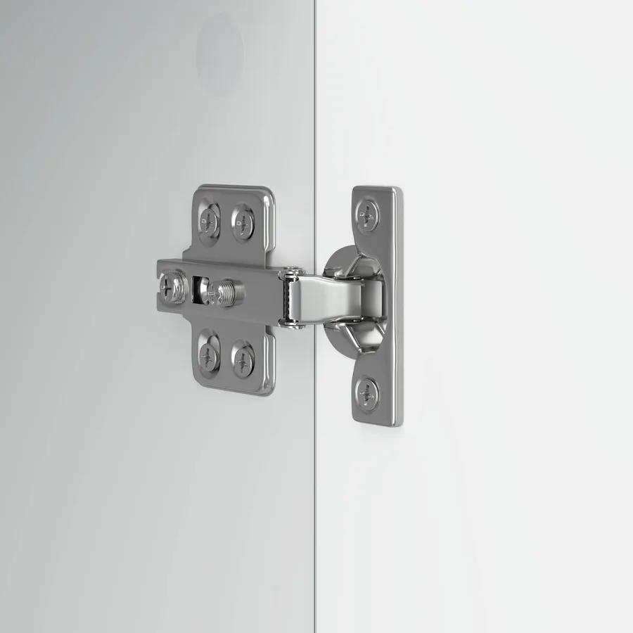 Meuble TV Blanc brillant 99 x 34,5 x 50 cm Bois d'ingénierie - 9