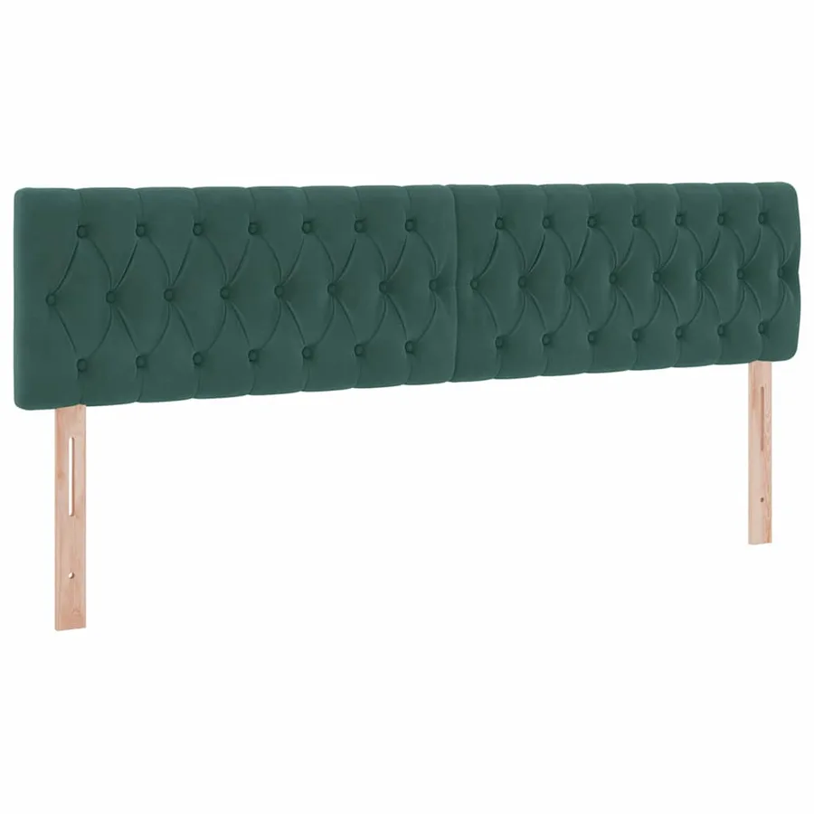 Lit de Rangement avec matelas Vert foncé 100 x 200 cm - 9