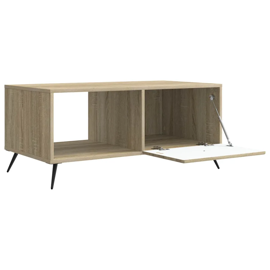 Table basse Chêne Sonoma 90 x 50 x 40 cm Bois d'ingénierie - 4