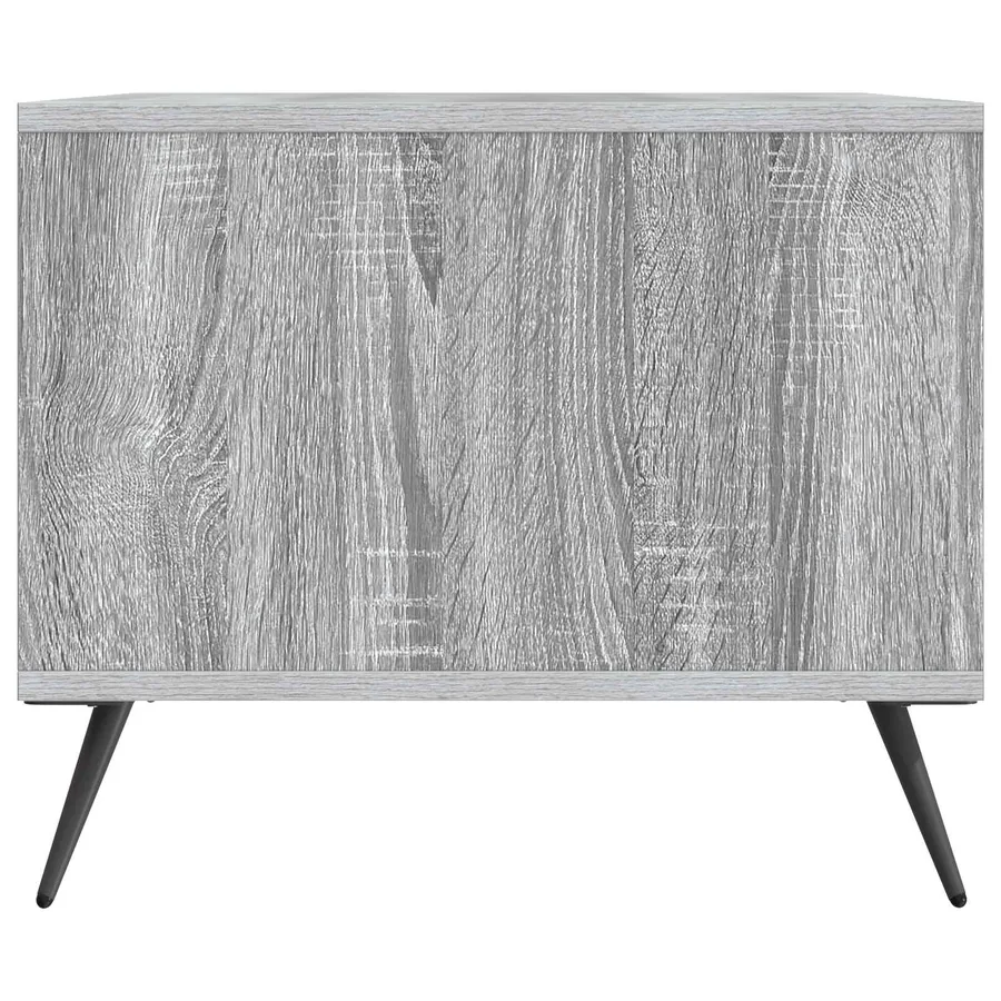 Table basse Sonoma gris 90 x 50 x 40 cm Bois d'ingénierie - 6