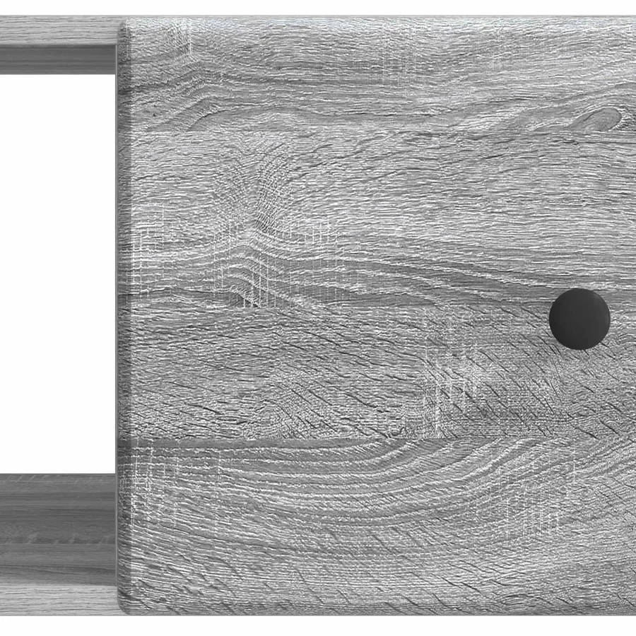 Table basse Sonoma gris 90 x 50 x 40 cm Bois d'ingénierie - 9