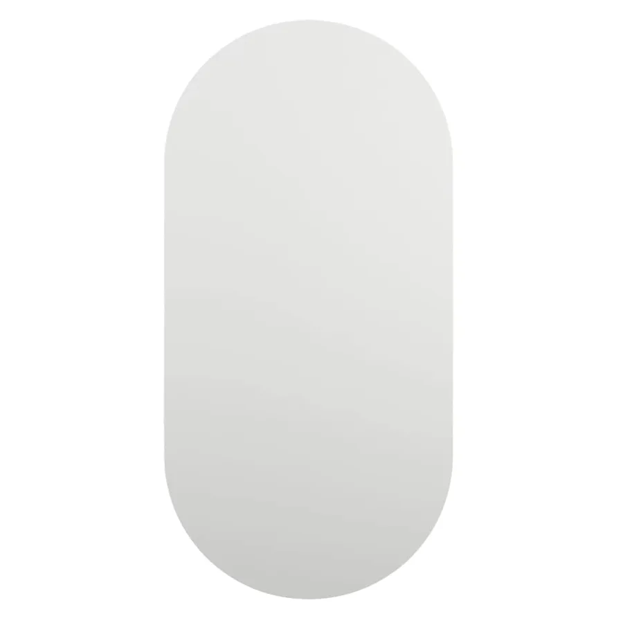 Miroir avec éclairage LED 80x40 cm Verre Ovale - 5