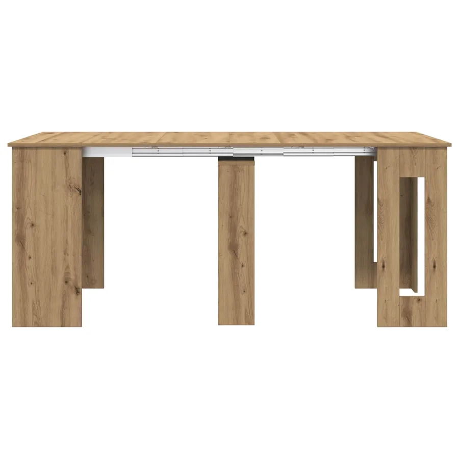 Table à dîner Chêne artisanal 180 x 85 x 75 cm - 6