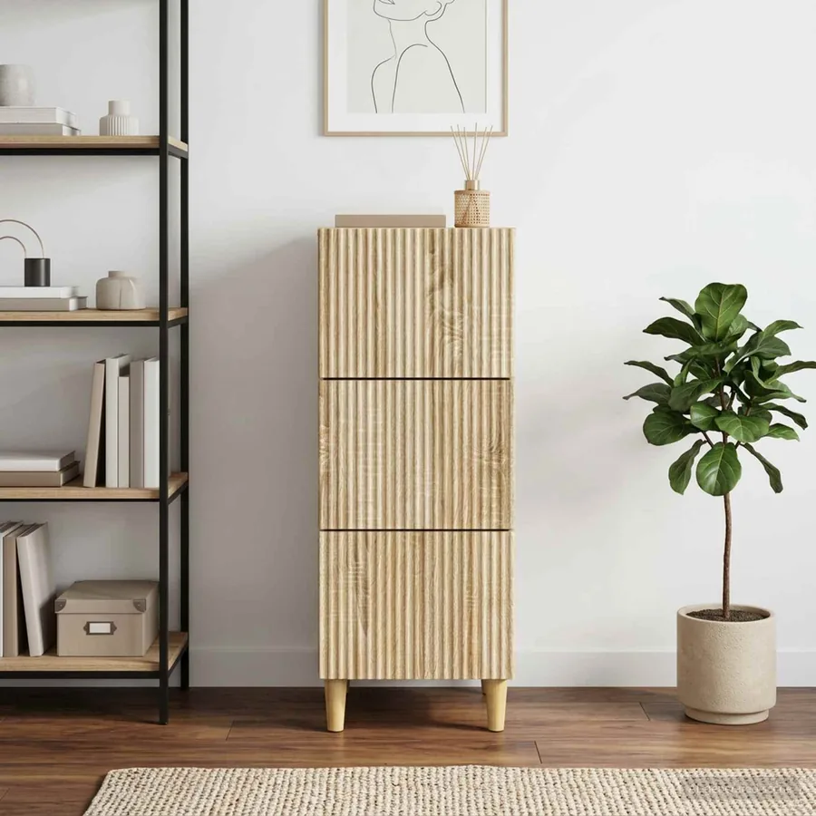 Armoire à tiroirs Chêne Sonoma 33 x 34,5 x 90 cm